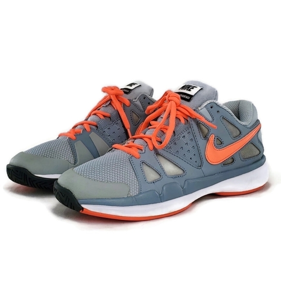 Nike Shoes - Nike Air Vapor Advantage Magnet Grey/Bright Mango Running Sneakers 599364-080